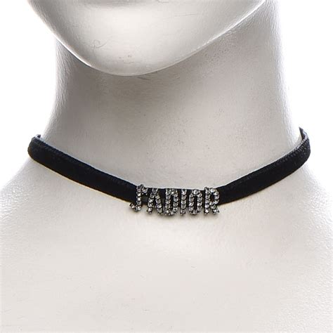 dior black choker|christian Dior choker necklaces.